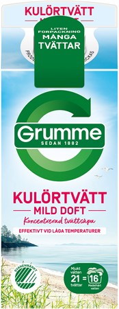 Grumme Flytande Kulörtvätt 8x750ml